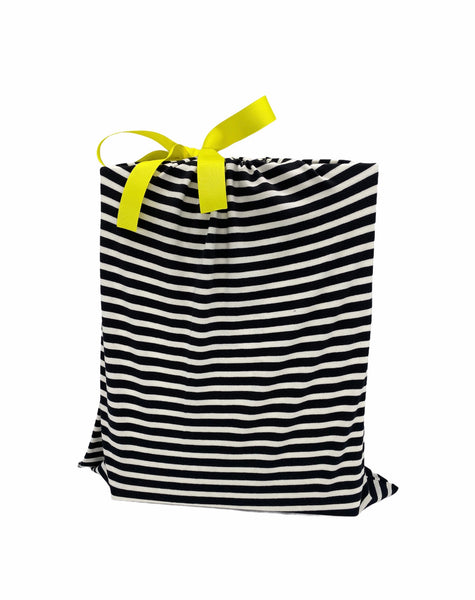 Eco-friendly gift bag Large Black & White – Good Goods Store Co